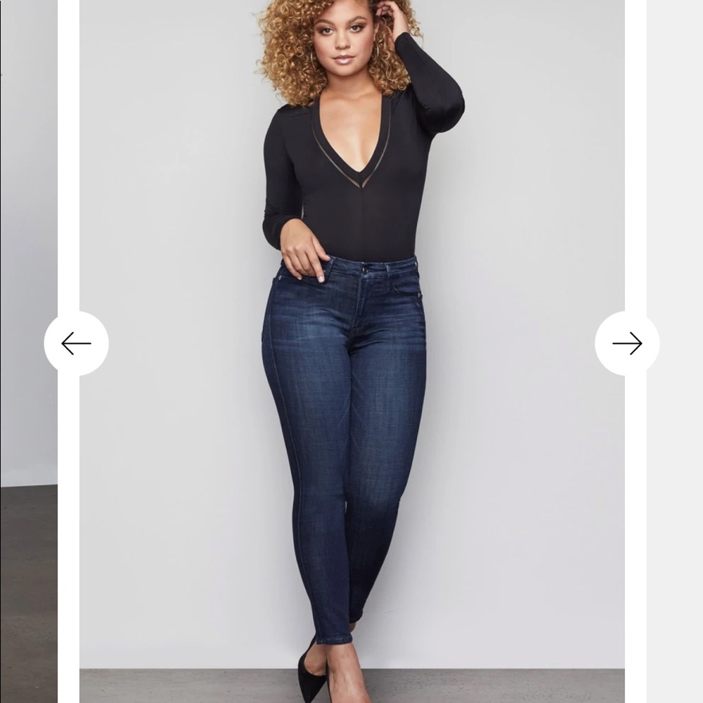 Good American Good Waist Crop - Size 27. Never Worn